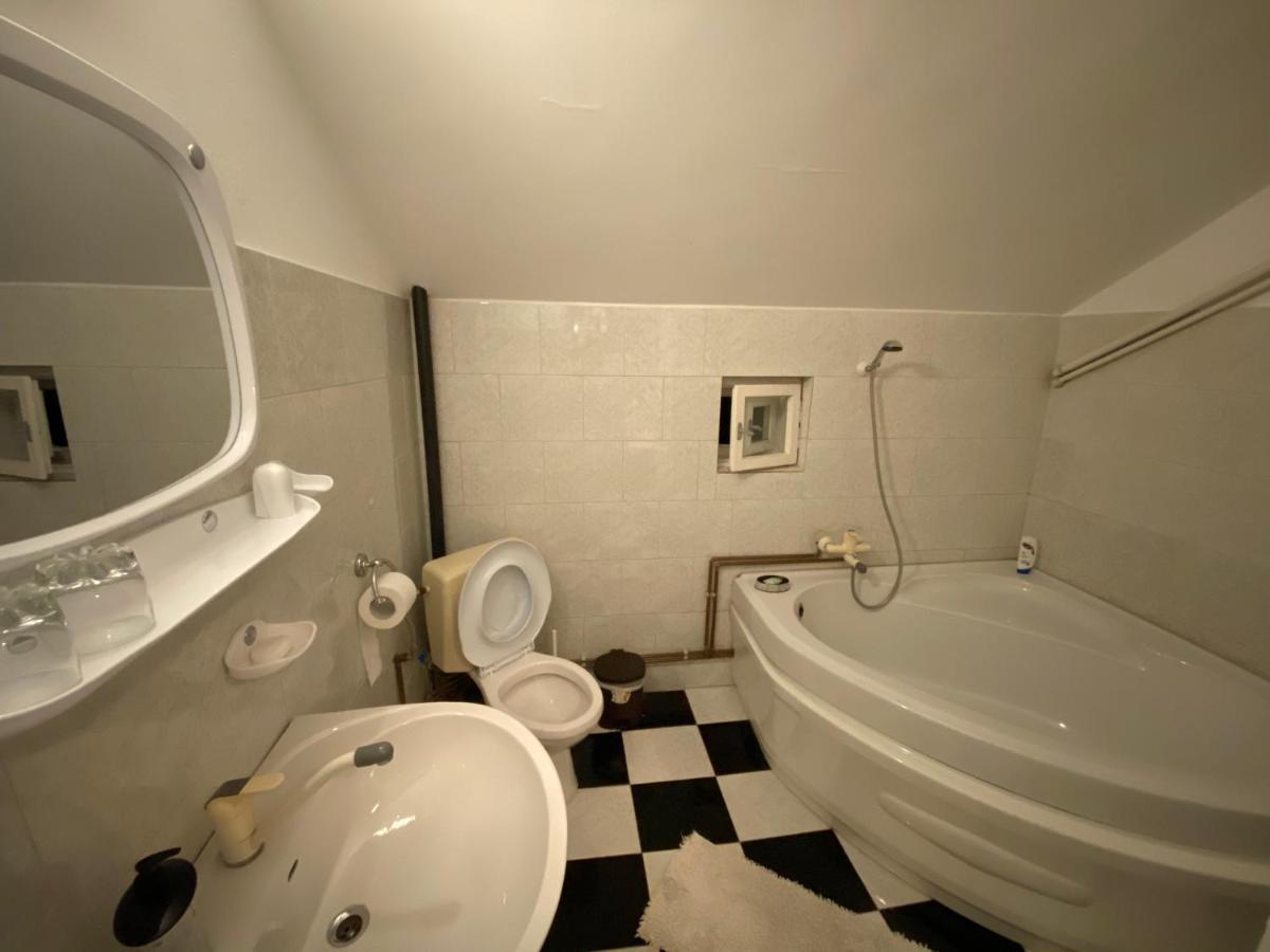 Apartament Mansarda Apartment คูร์ตา เด อาร์เจช ภายนอก รูปภาพ